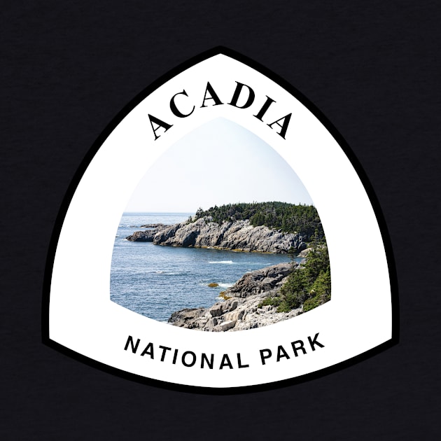 Acadia National Park trail marker by nylebuss